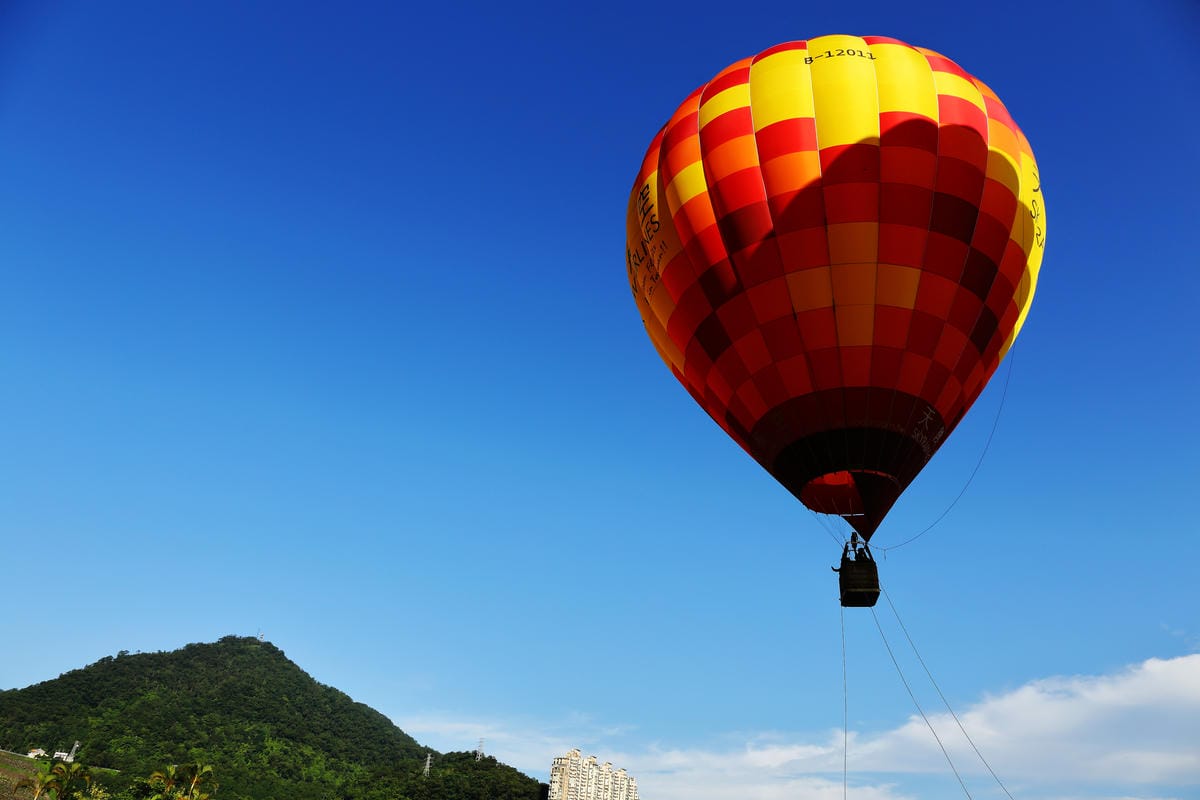 【遊。桃園】2019桃園石門熱氣球嘉年華。今夏第一發～石門水庫熱氣球又來惹！