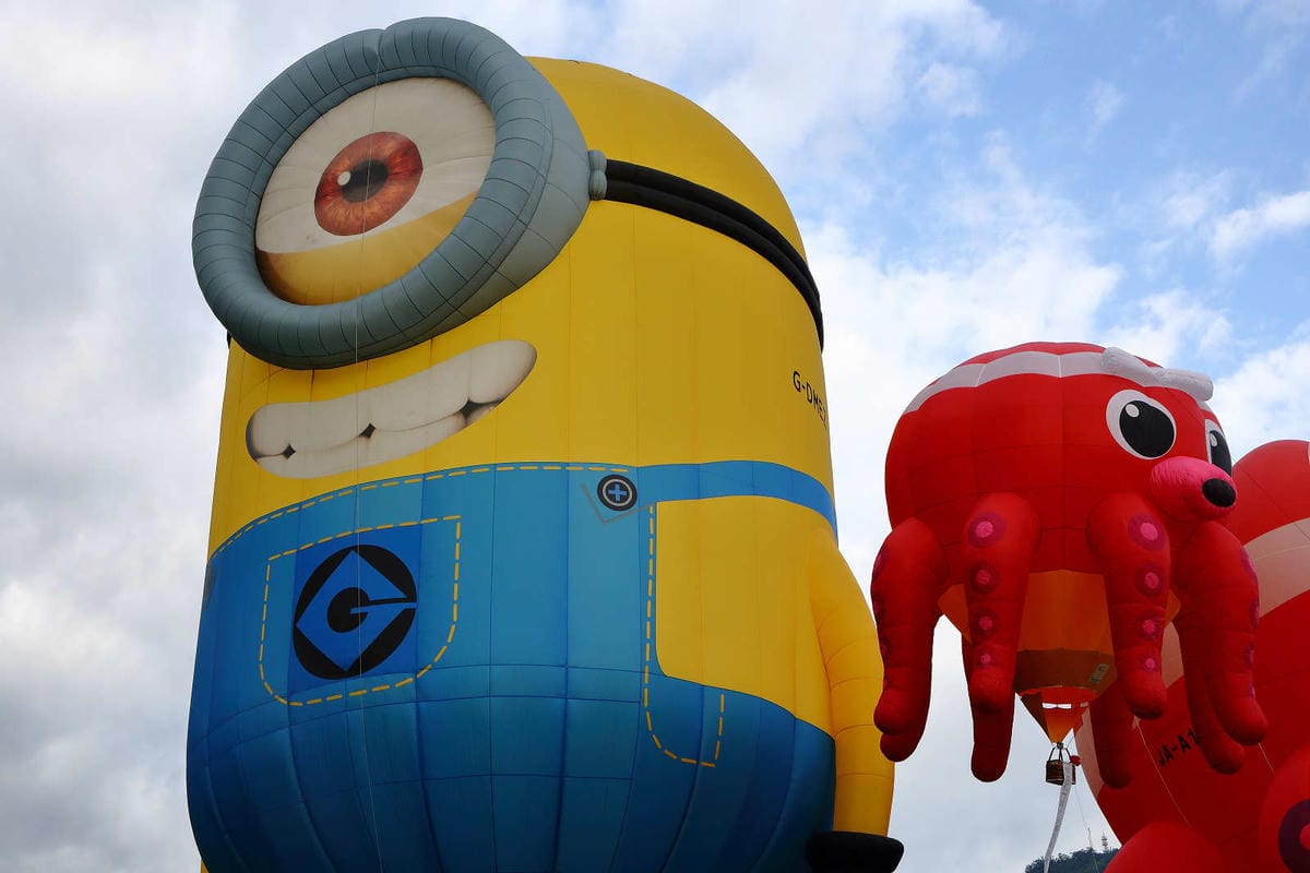 【遊。桃園】2019桃園石門熱氣球嘉年華。今夏第一發～石門水庫熱氣球又來惹！