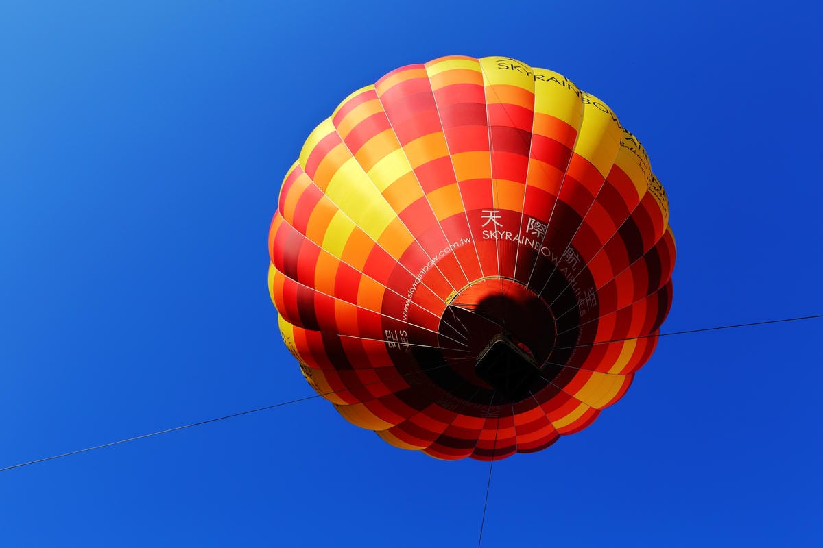 【遊。桃園】2019桃園石門熱氣球嘉年華。今夏第一發～石門水庫熱氣球又來惹！