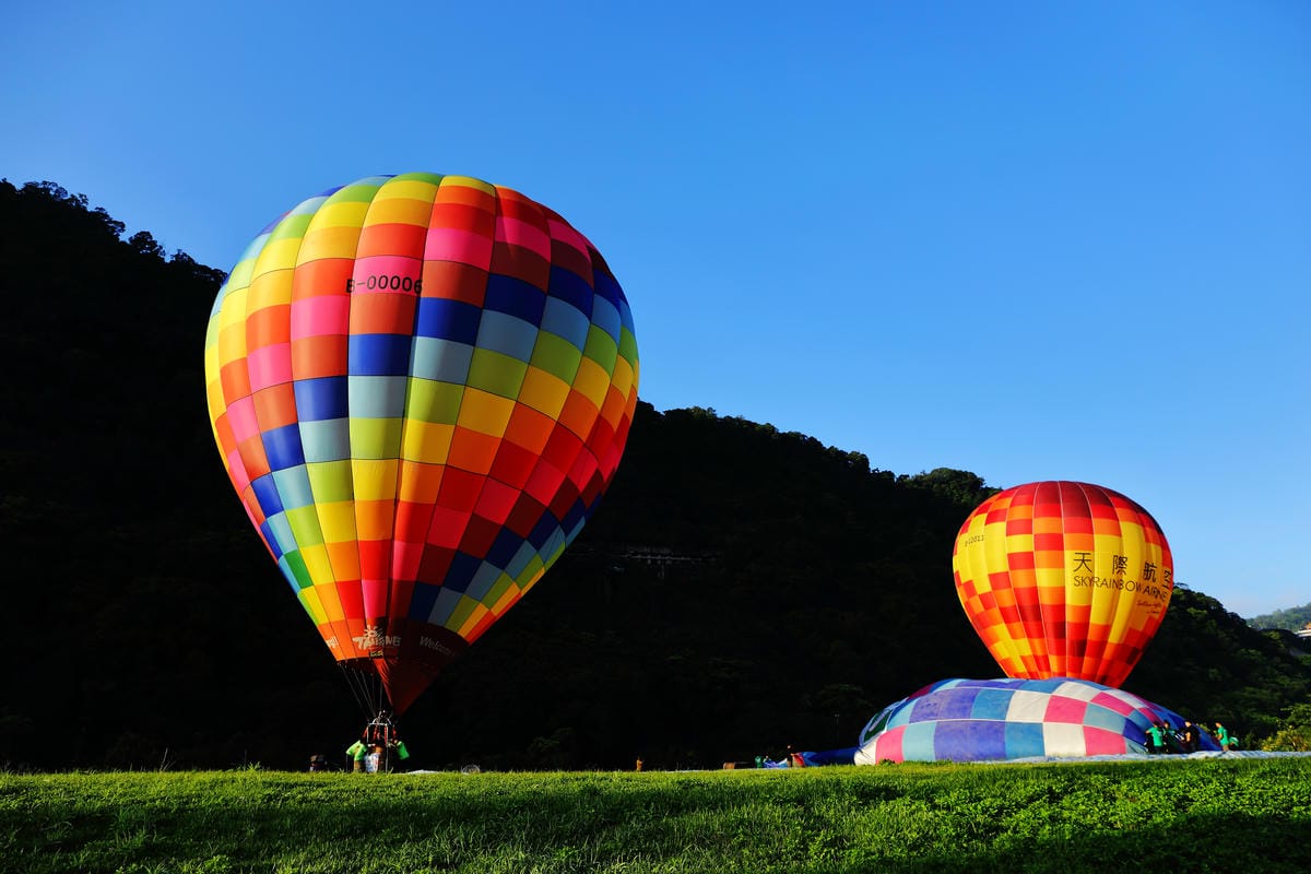 【遊。桃園】2019桃園石門熱氣球嘉年華。今夏第一發～石門水庫熱氣球又來惹！
