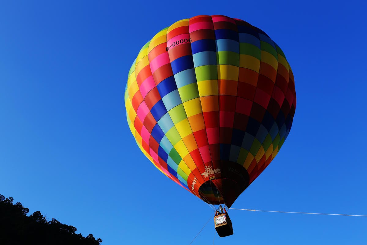 【遊。桃園】2019桃園石門熱氣球嘉年華。今夏第一發～石門水庫熱氣球又來惹！