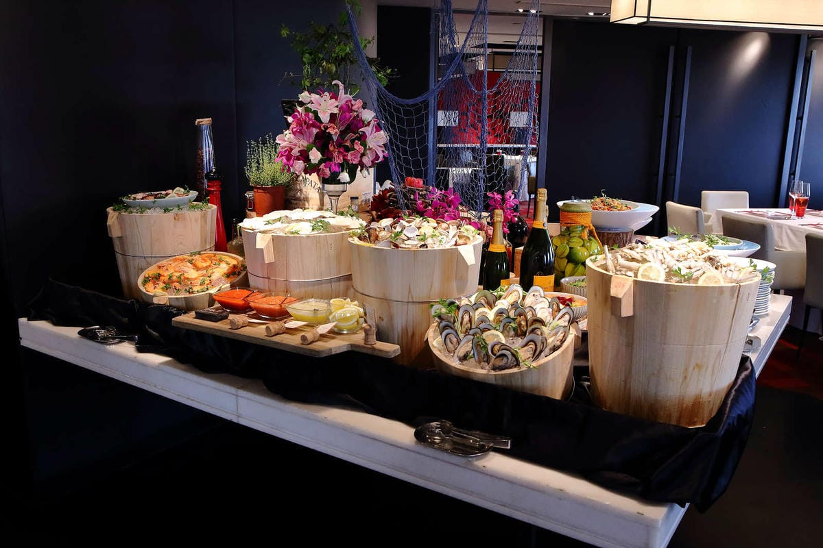 【食。台北】馬可波羅義大利餐廳-香格里拉台北遠東國際大飯店〜假日限定早午餐，高貴華麗的早午餐盛宴，晚起鳥兒有蟲吃，而且還吃到飽！