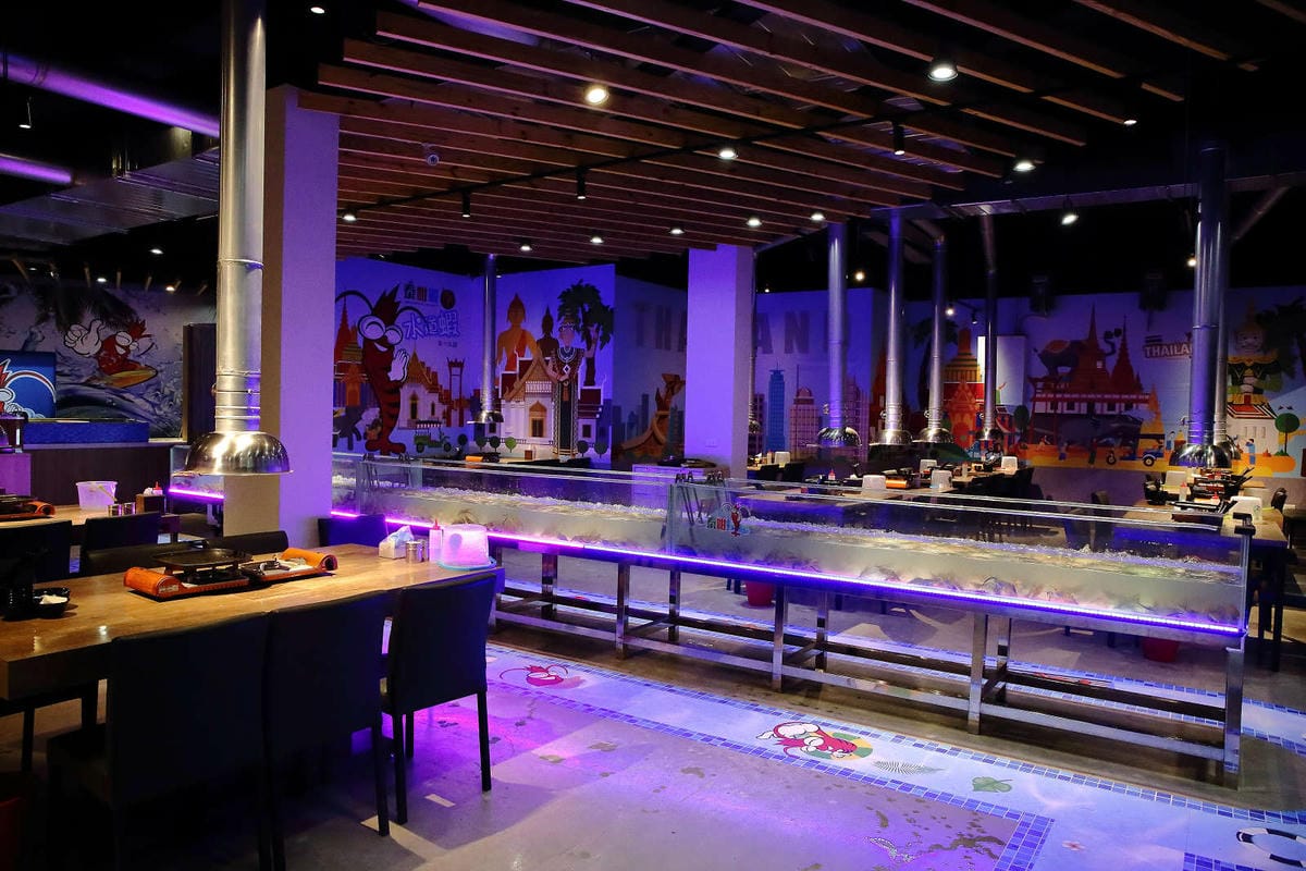 【食。桃園】泰咁蝦水道蝦〜桃園第一家超狂水道蝦吃到飽！泰國蝦、海鮮、肉品無限供應，不怕你抓完，只怕你吃不完！(已歇業)