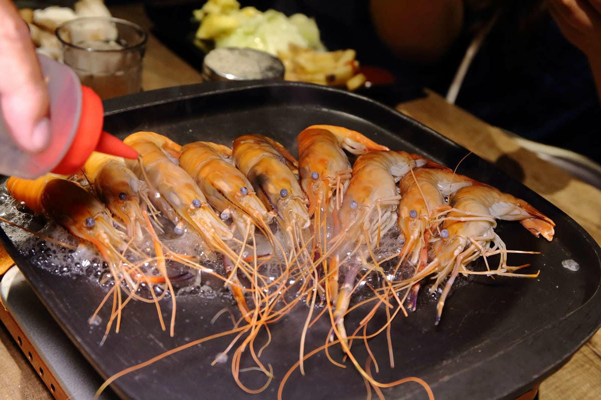 【食。桃園】泰咁蝦水道蝦〜桃園第一家超狂水道蝦吃到飽！泰國蝦、海鮮、肉品無限供應，不怕你抓完，只怕你吃不完！(已歇業)