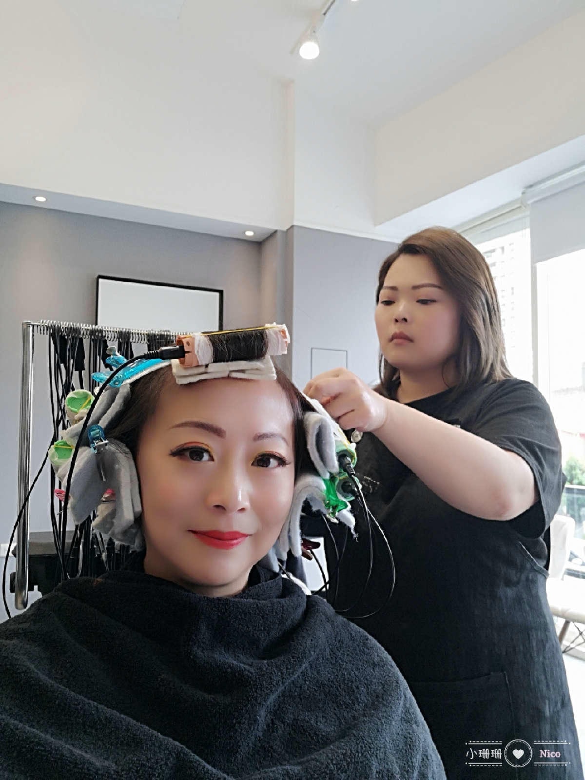 【新竹x變髮】壹。ONE HAIR SALON〜時尚髮型設計,溫塑燙自然捲度,隨興撥一撥自然好整理,原來燙捲可以這麼輕鬆!