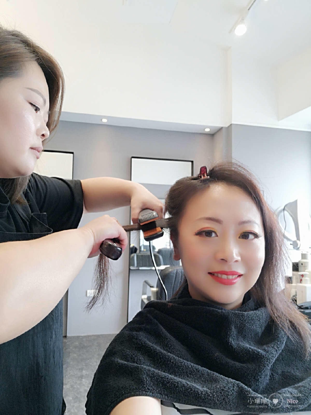 【新竹x變髮】壹。ONE HAIR SALON〜時尚髮型設計,溫塑燙自然捲度,隨興撥一撥自然好整理,原來燙捲可以這麼輕鬆!