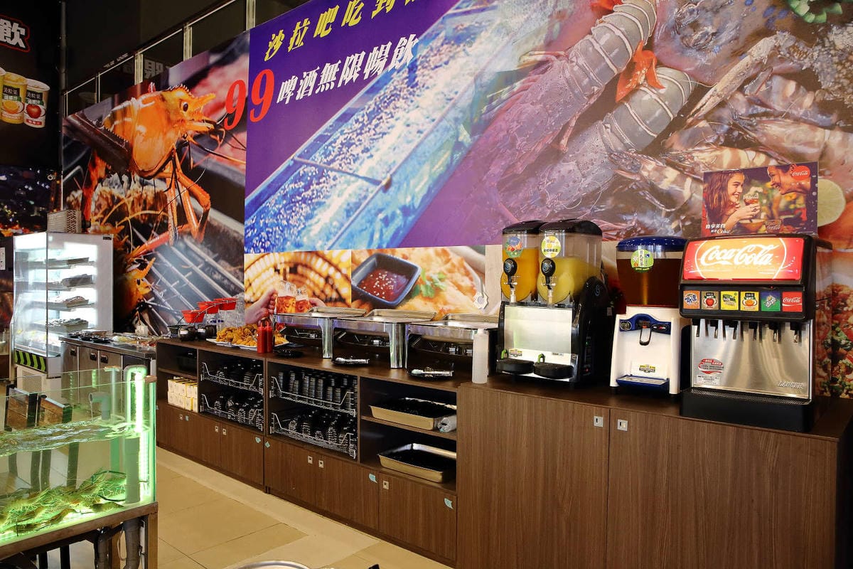 【食。八德】泰蝦樂 水道泰國蝦吃到飽〜八德吃到飽推薦！正宗泰國水道蝦新開幕！泰國蝦現夾現烤+熱炒沙拉吧讓你吃的不要不要的