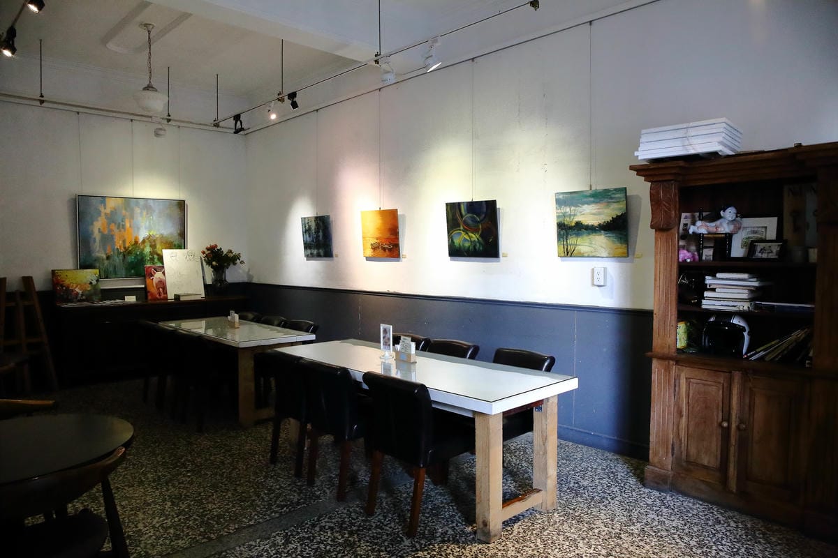 【食。八德】八塊画室〜偶像劇追劇景點！老診所改造文青咖啡廳，保證好拍的IG景點＋美食