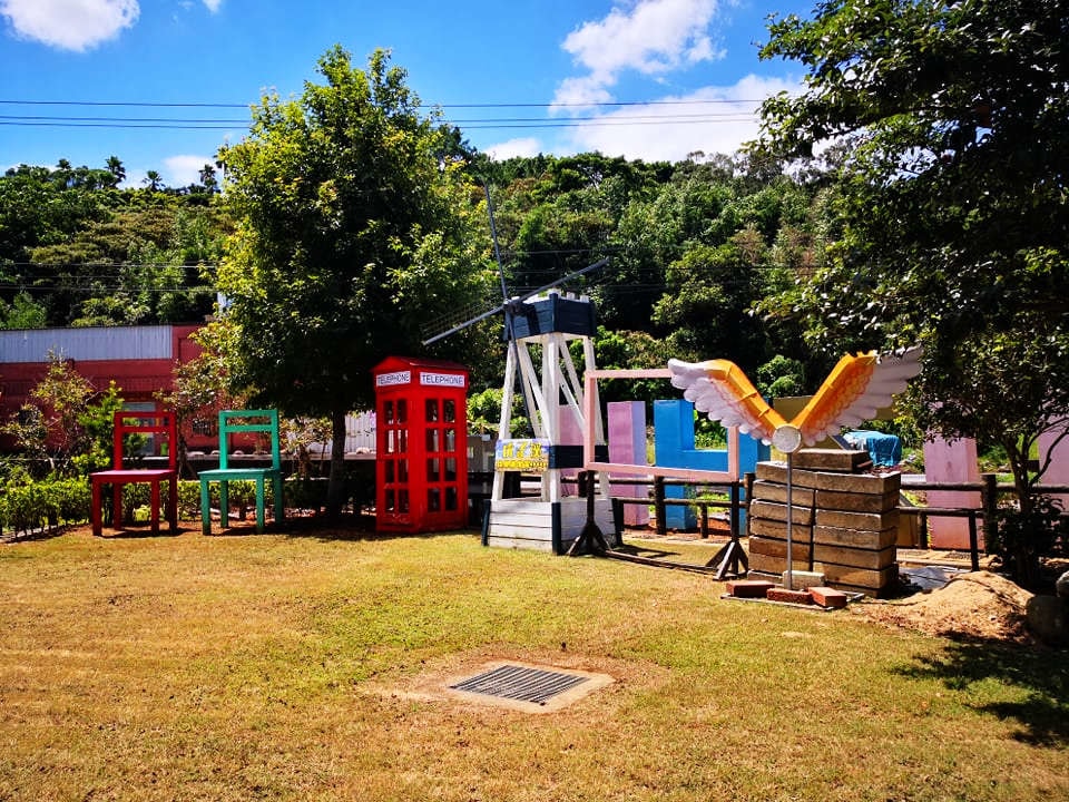【遊。桃園】蘆竹坑子溪休閒農業區(坑子土角厝)〜假日遛毛小孩必看!免費參觀,好玩好拍桃園IG打卡景點就醬玩!