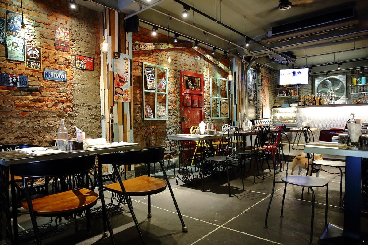 【食。台北】黑熊愛跳舞〜大安美式餐廳。食尚玩家介紹，一定要收藏，超浮誇視覺系人氣美食！(寵物友善)