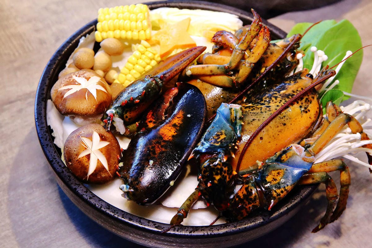 【食。新竹】山上走走日式無菜單海鮮鍋物〜頂級鍋物x創意無菜單日式料理，1000元有找吃得到活龍蝦！