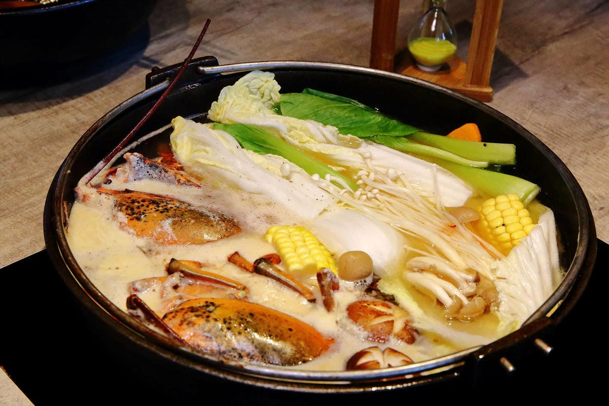 【食。新竹】山上走走日式無菜單海鮮鍋物〜頂級鍋物x創意無菜單日式料理，1000元有找吃得到活龍蝦！