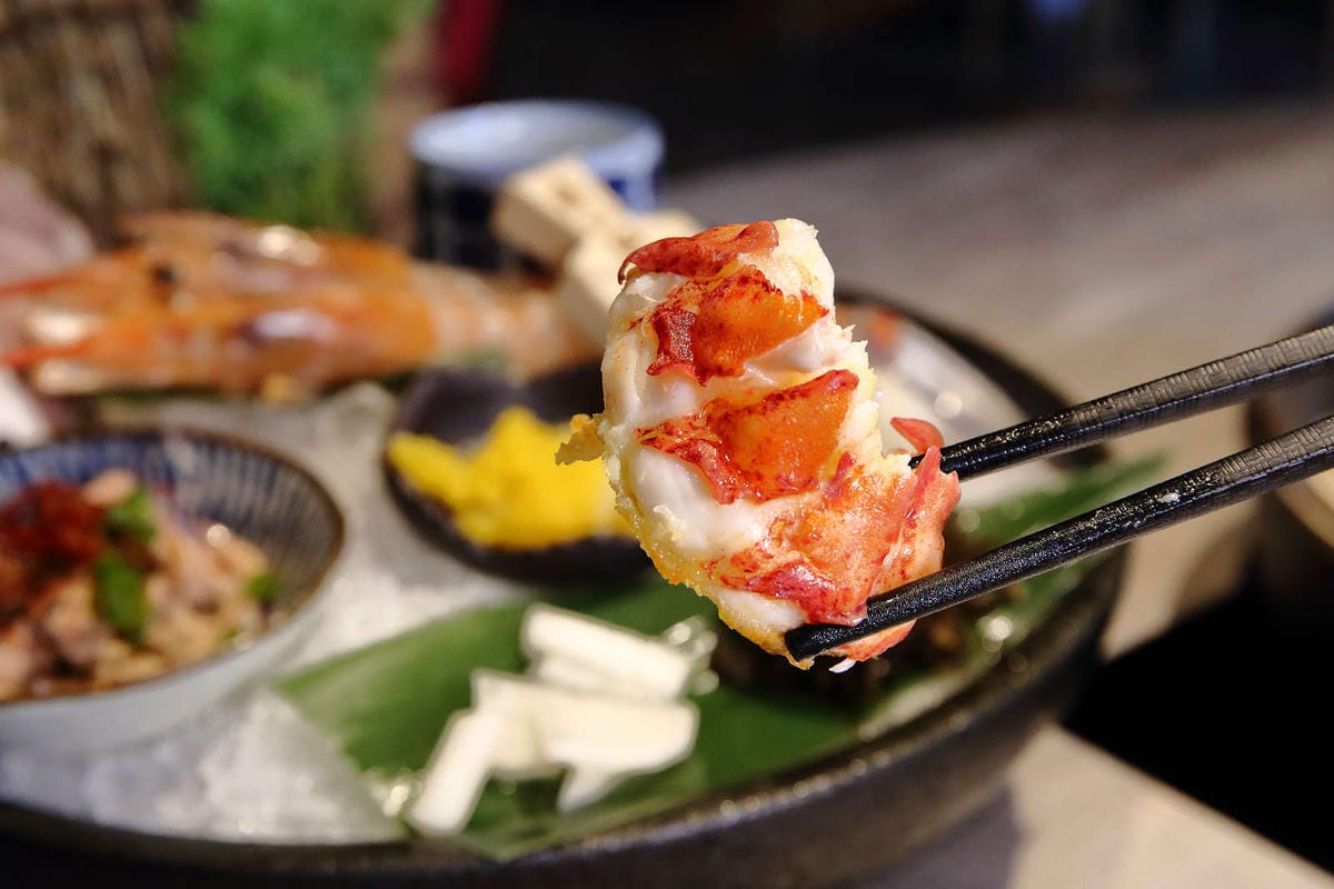 【食。新竹】山上走走日式無菜單海鮮鍋物〜頂級鍋物x創意無菜單日式料理，1000元有找吃得到活龍蝦！