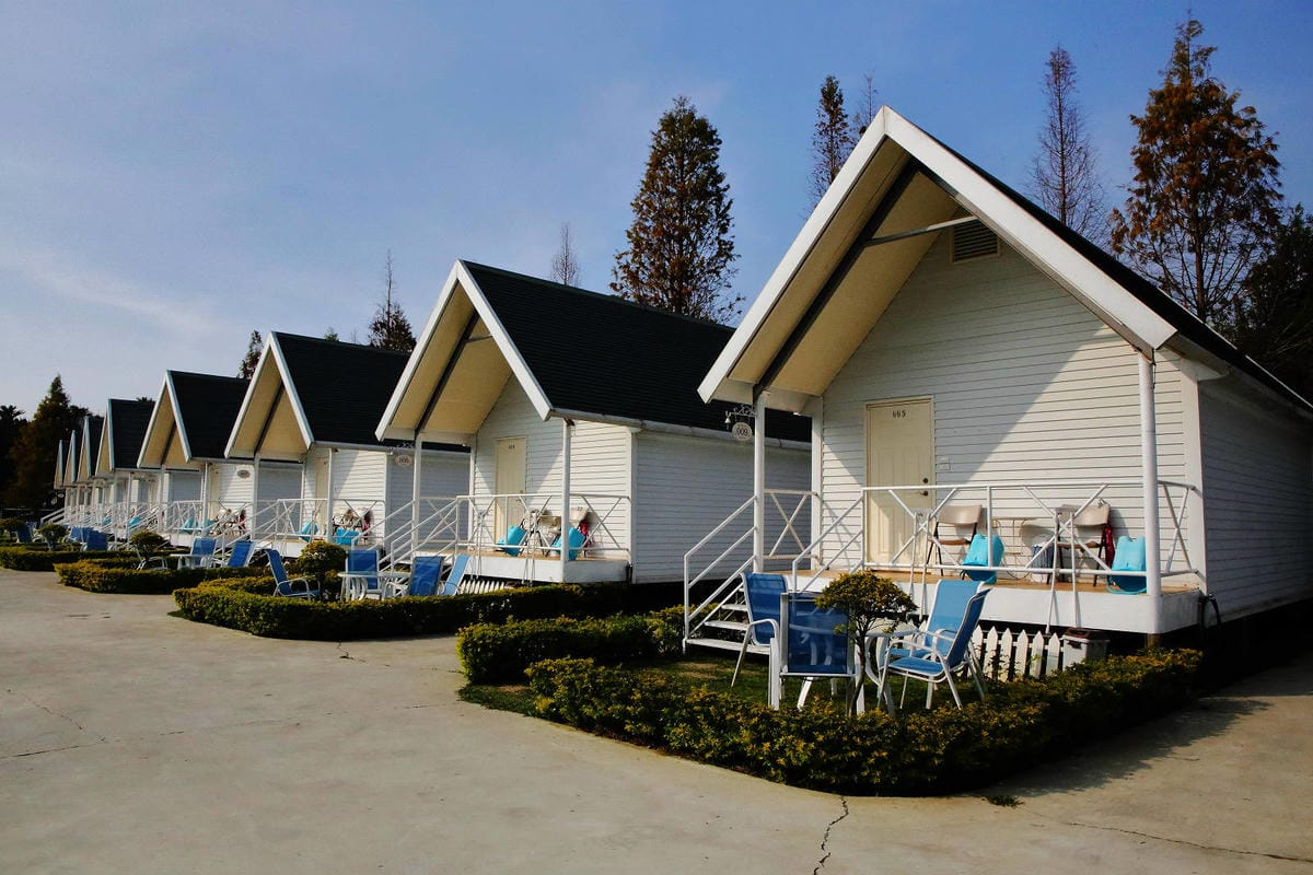 【宿。嘉義】悅來居莊園〜嘉義友善寵物民宿。落羽松森林小木屋、