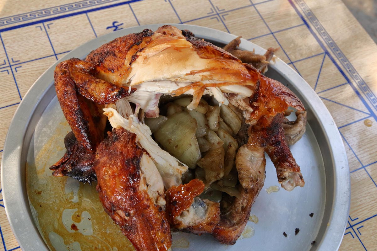 【食。淡水】王家碳烤鋼管雞～注意！有雞會跳鋼管舞！老饕才知道的烤雞，想吃不一定吃得到！