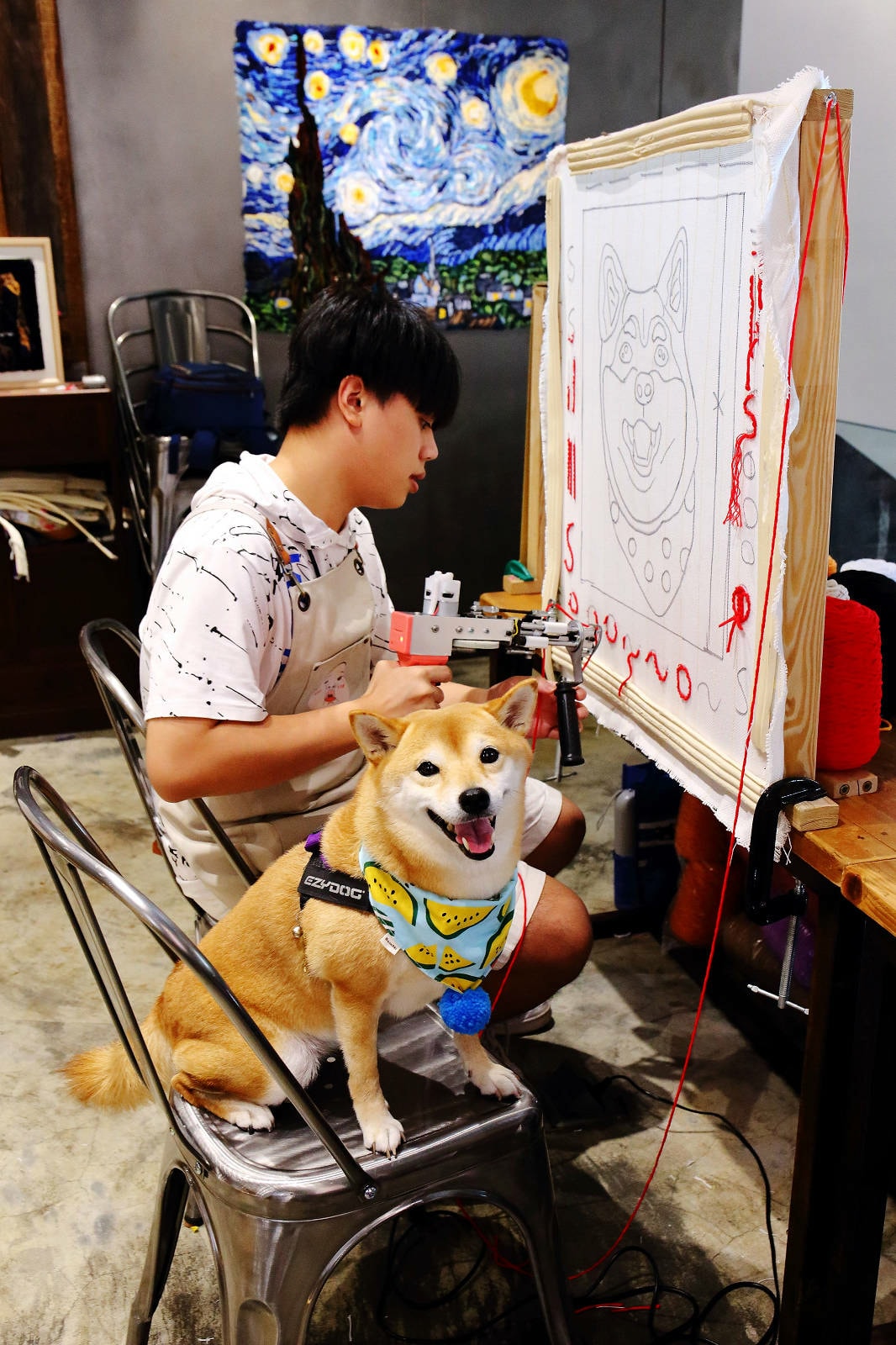 自己的地毯自己做!手作地毯Tufting初體驗!全台灣最大最