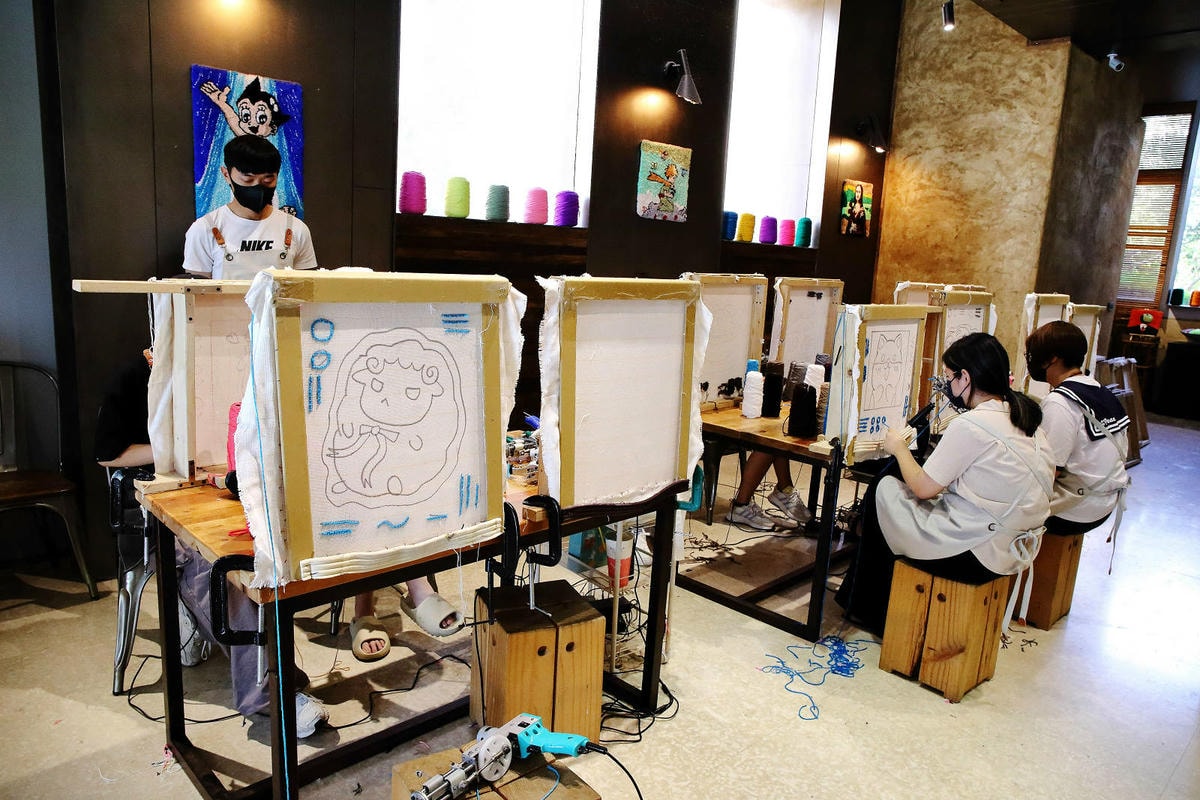 自己的地毯自己做!手作地毯Tufting初體驗!全台灣最大最