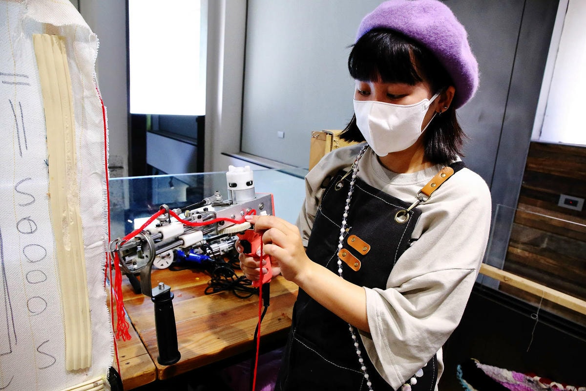 自己的地毯自己做!手作地毯Tufting初體驗!全台灣最大最