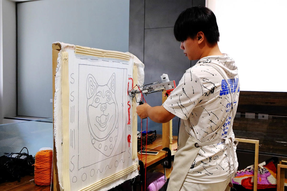 自己的地毯自己做!手作地毯Tufting初體驗!全台灣最大最