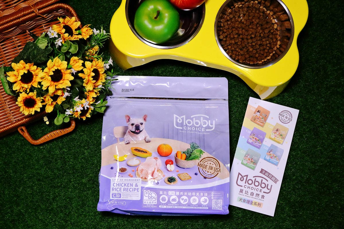 莫比狗自然食Mobby Choice狗食譜 全面升級，鮮肉增