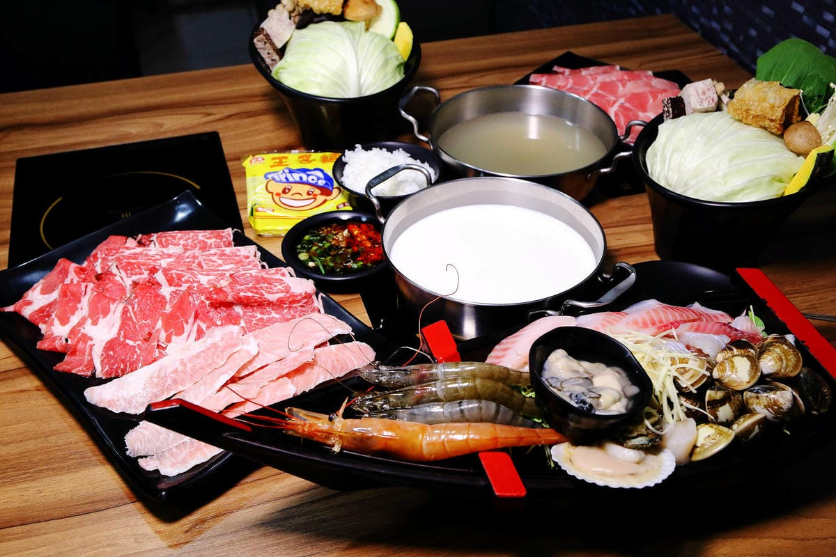 三重平價火鍋推薦！田原鍋三重店，澎湃海鮮船、肉盤加量50%，