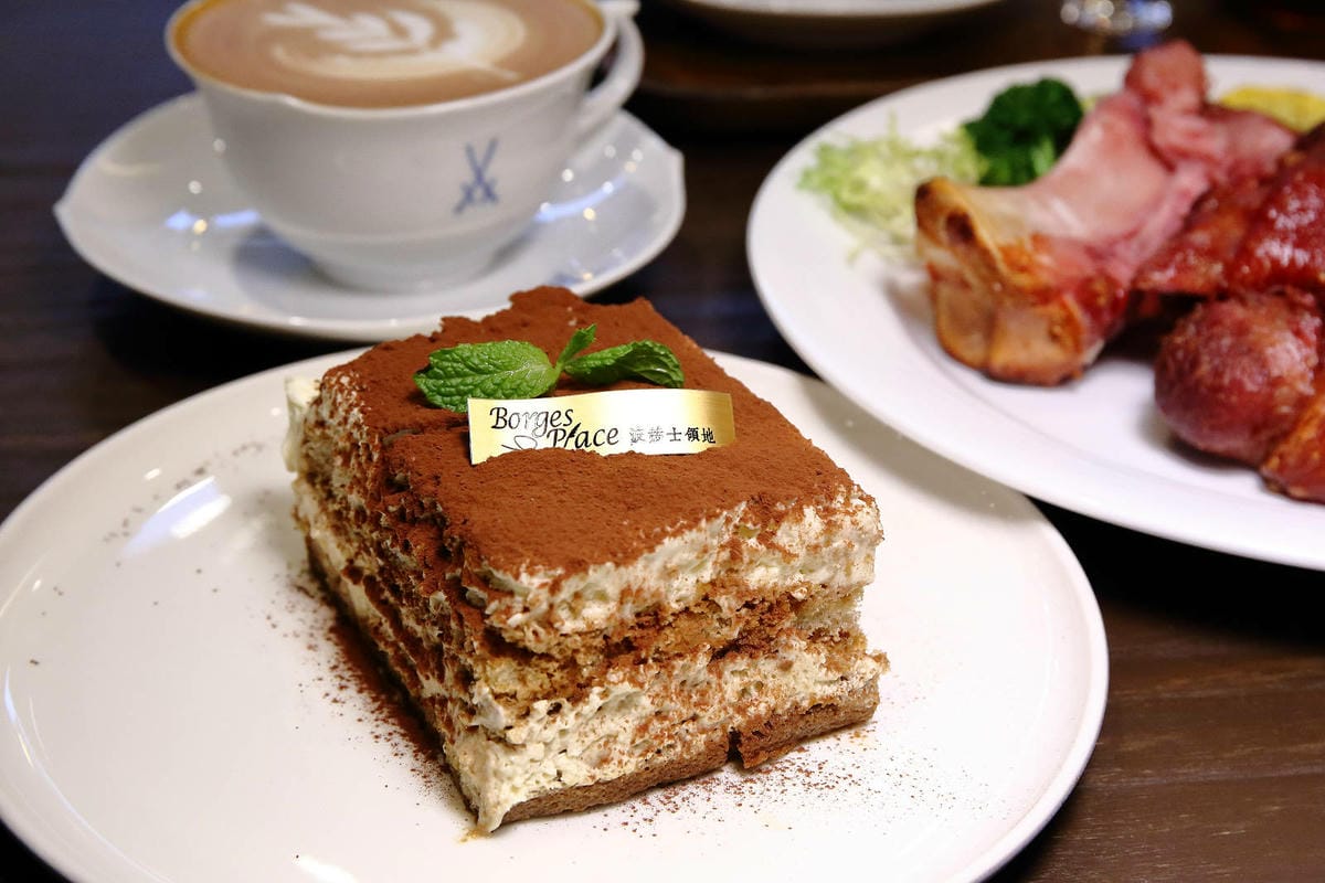 波赫士領地精品咖啡館，台北甜點早午餐推薦，沒有最好吃之一的巨