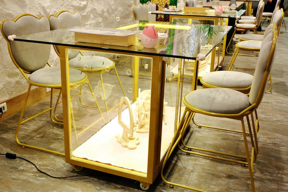 悠悠龍貓咖啡。全台唯一一間龍貓咖啡廳,龍貓卡通本尊活跳跳現身