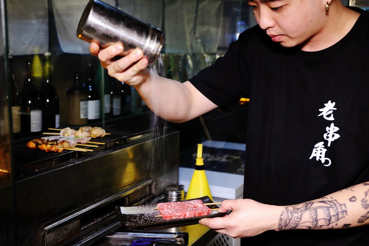 老串角居酒屋新莊店，新莊宵夜、串燒必吃推薦，Google評論