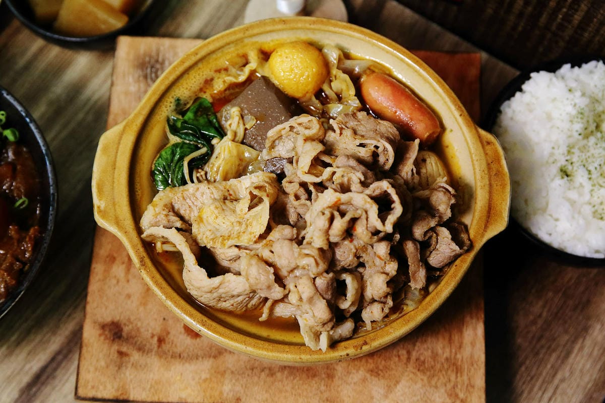 永和美食爆量肉丼，久似丼永貞店，份量超多滿到看不到白飯，大胃