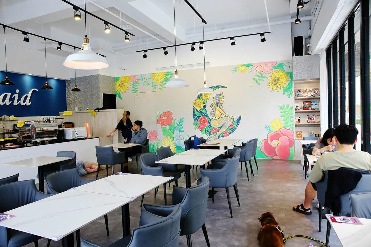 Mermaid茉美寵物友善餐廳,桃園蘆竹新開幕的寵物咖啡廳, Mermaid茉美寵物友善餐廳,桃園蘆竹新開幕的寵物咖啡廳,