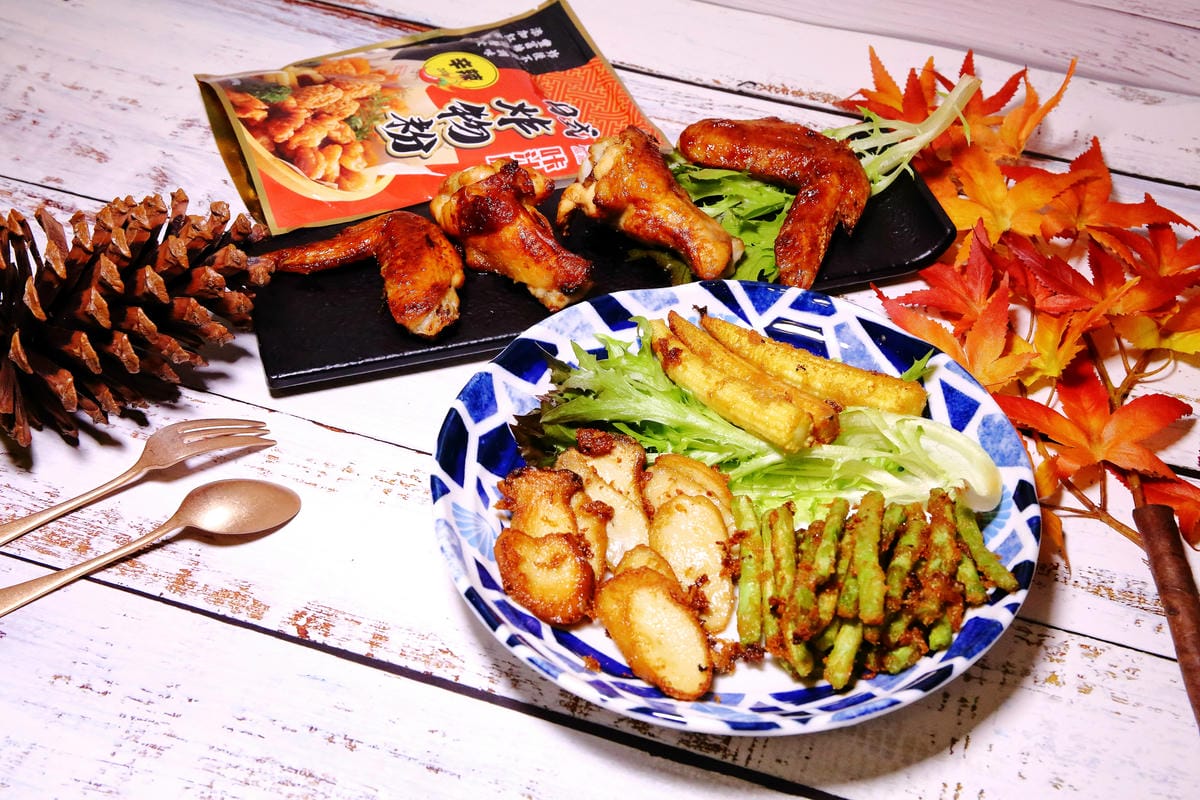 0廚藝救星！品高咔汁脆日式炸物粉-辛辣，調理炸粉推薦，不需再