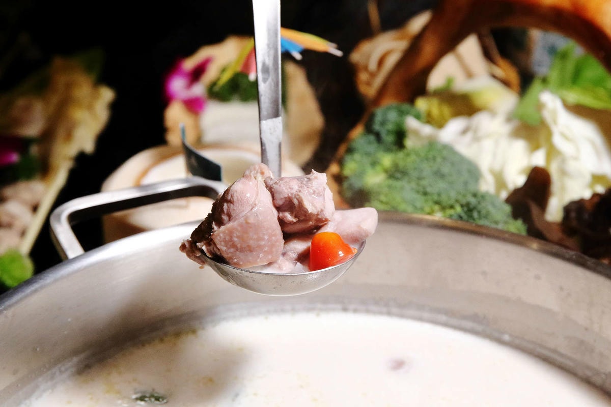 新開幕!泰滾泰式火鍋桃園店,偽出國!熱帶叢林島嶼度假風,霸氣