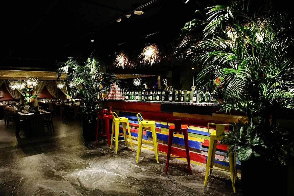 新開幕!泰滾泰式火鍋桃園店,偽出國!熱帶叢林島嶼度假風,霸氣