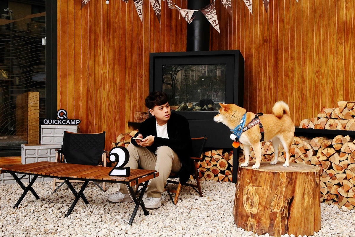 貳樓林口露營概念店新開幕!城市偽露營!在城市中也能享受享受