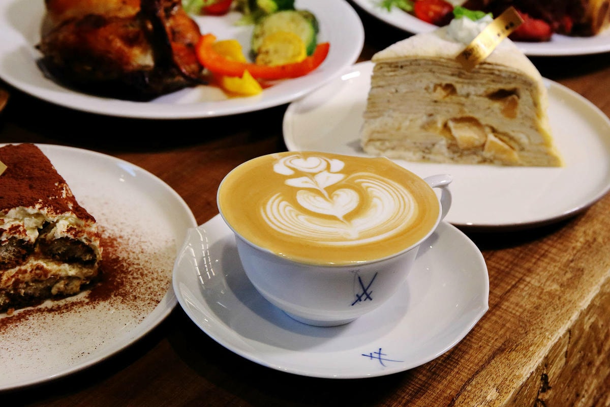 波赫士領地精品咖啡館明水店,台北中山區早午餐推薦,高質感咖啡