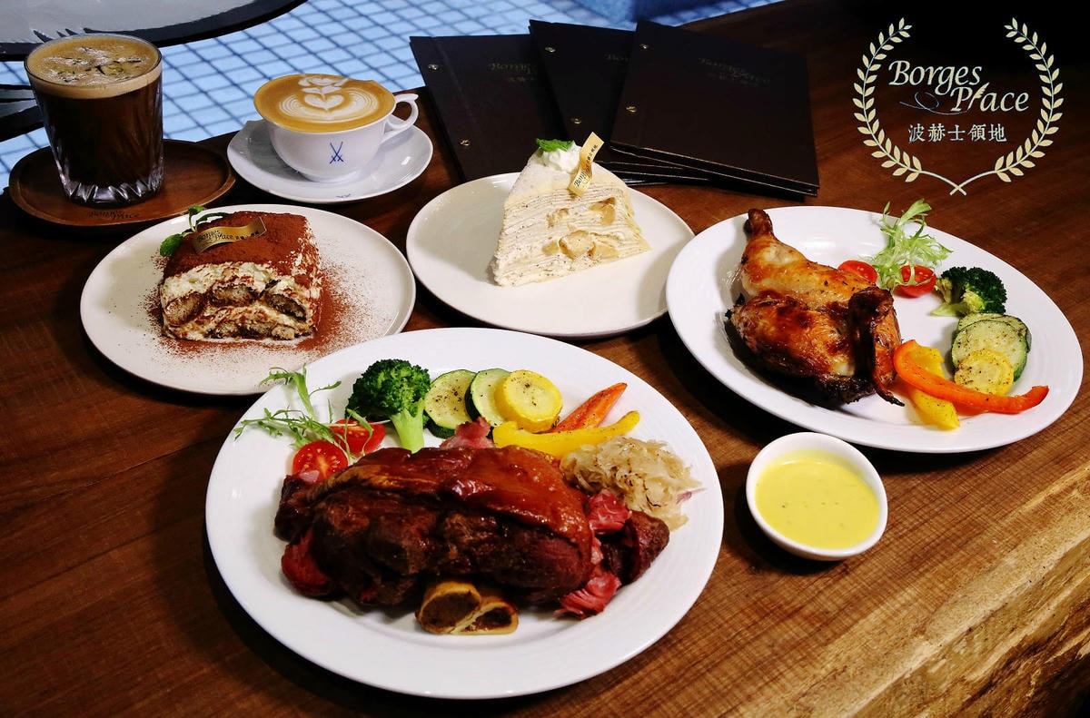 波赫士領地精品咖啡館明水店,台北中山區早午餐推薦,高質感咖啡