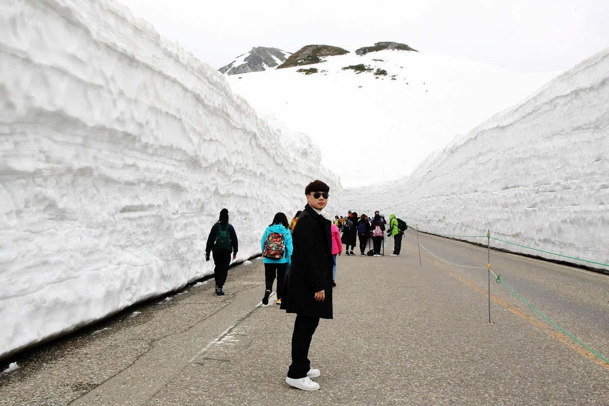 立生黑部真是人生必去一次的地方,雪牆絕景、沿途連綿不絶的壯麗