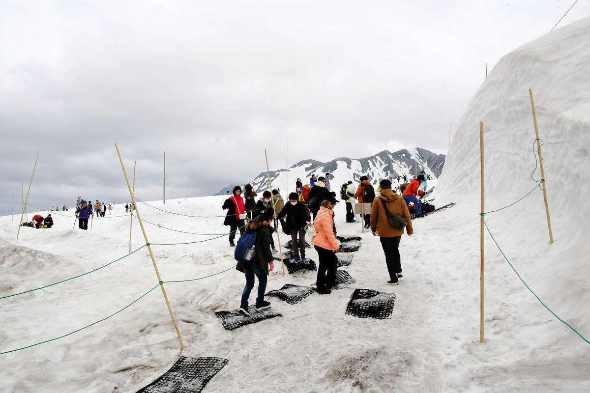 立生黑部真是人生必去一次的地方,雪牆絕景、沿途連綿不絶的壯麗
