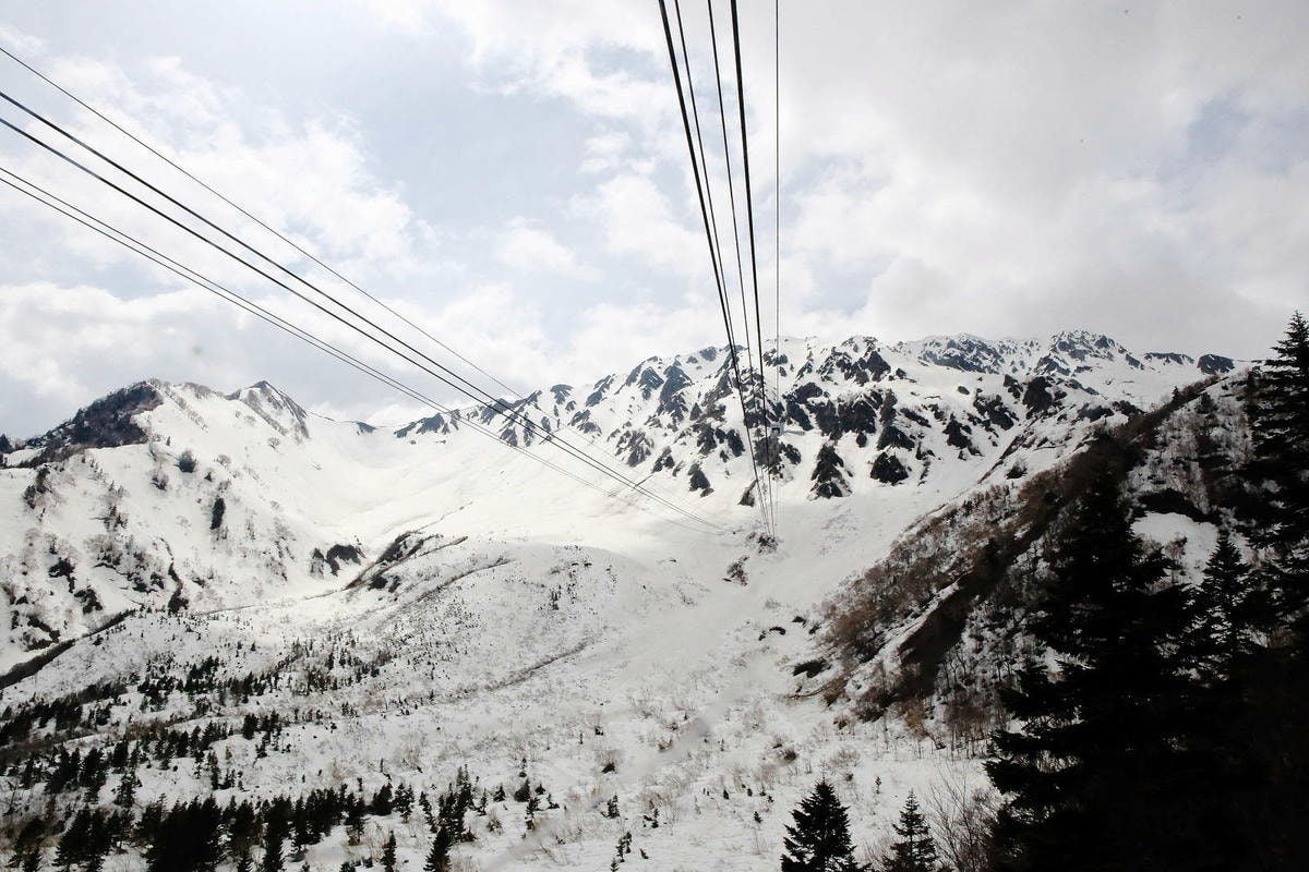 立生黑部真是人生必去一次的地方,雪牆絕景、沿途連綿不絶的壯麗