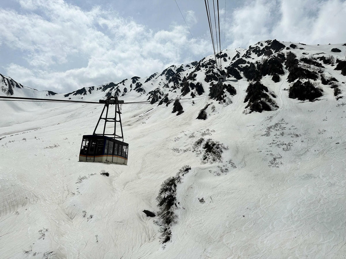 立生黑部真是人生必去一次的地方,雪牆絕景、沿途連綿不絶的壯麗