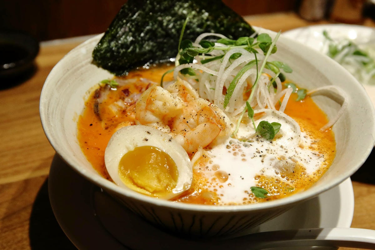 永和新開拉麵店,麵屋有漁永和店主打石斑魚做湯底的魚介系拉麵,