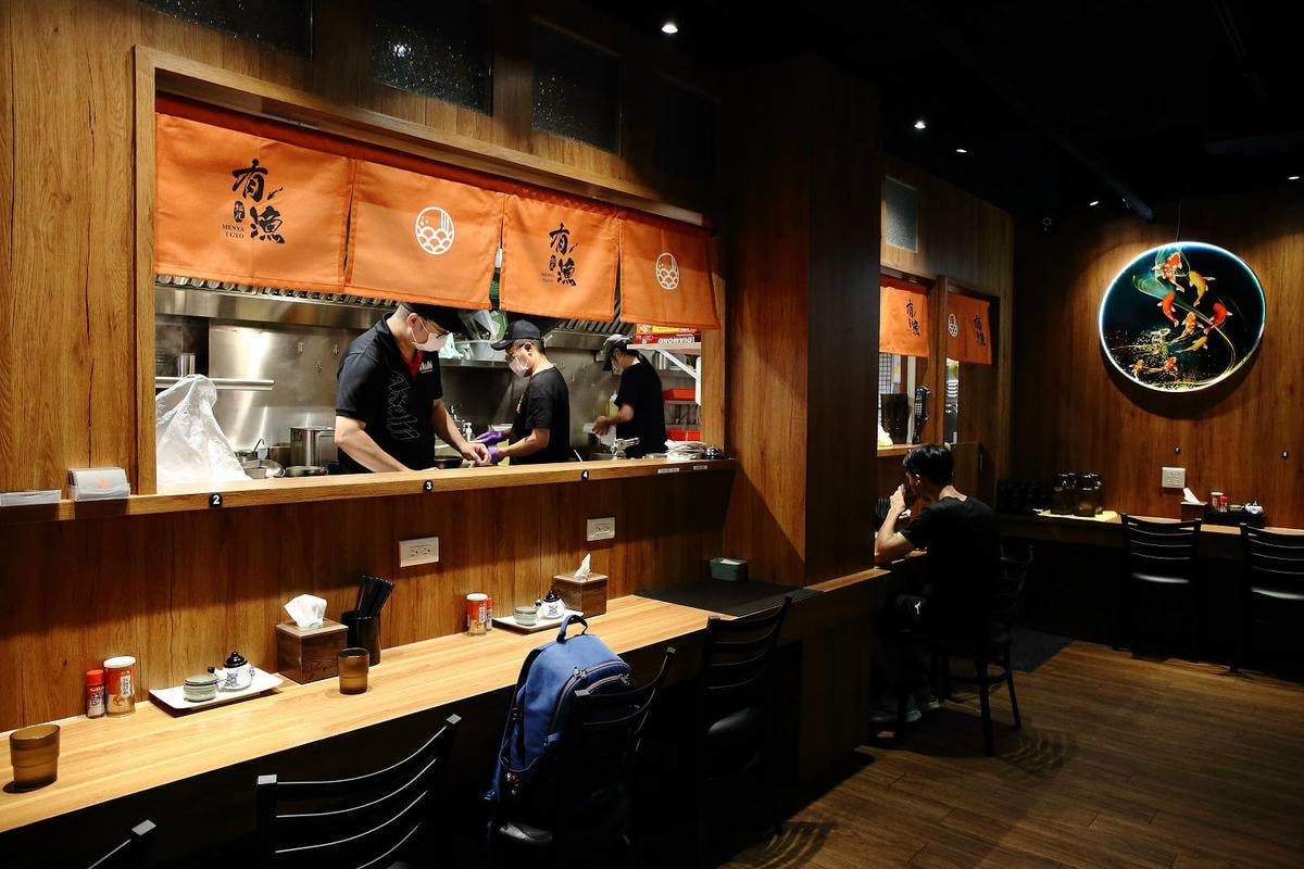 永和新開拉麵店,麵屋有漁永和店主打石斑魚做湯底的魚介系拉麵,