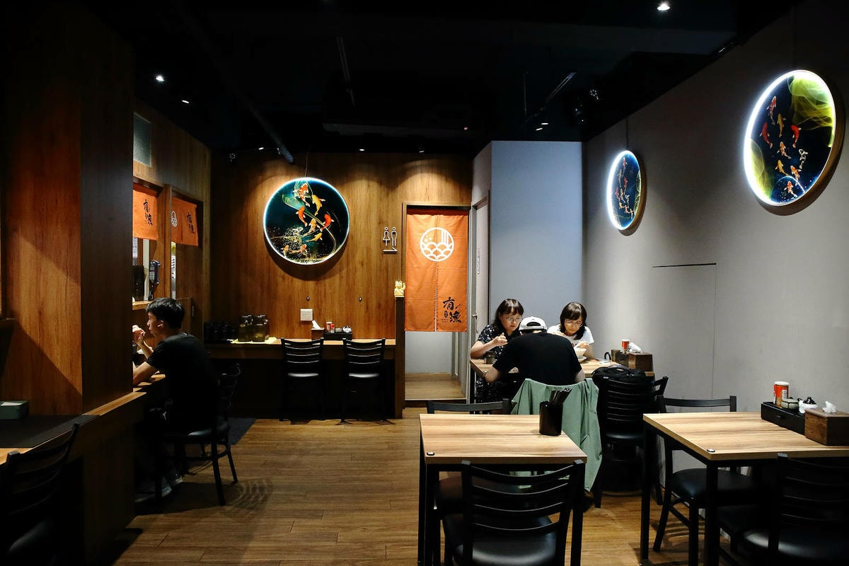 永和新開拉麵店,麵屋有漁永和店主打石斑魚做湯底的魚介系拉麵,