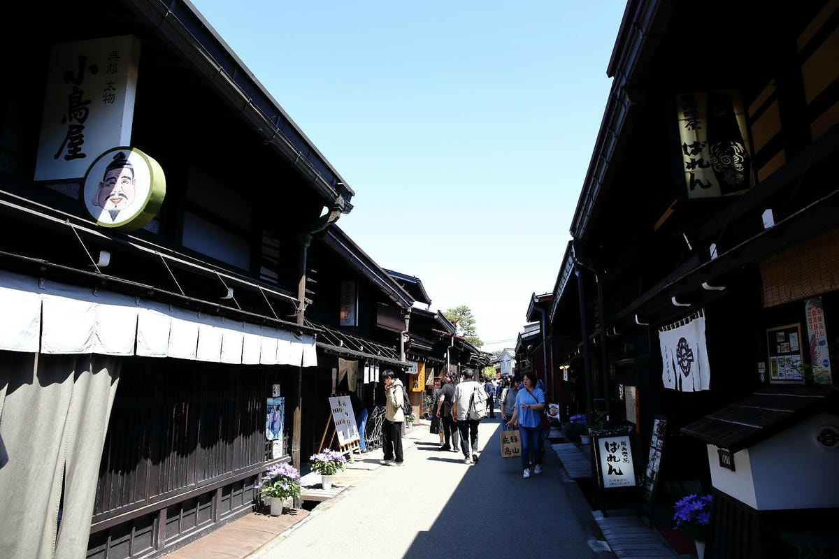 飛驒高山老街上三之町散策,高山老街散策與飛驒牛美食半日遊,老