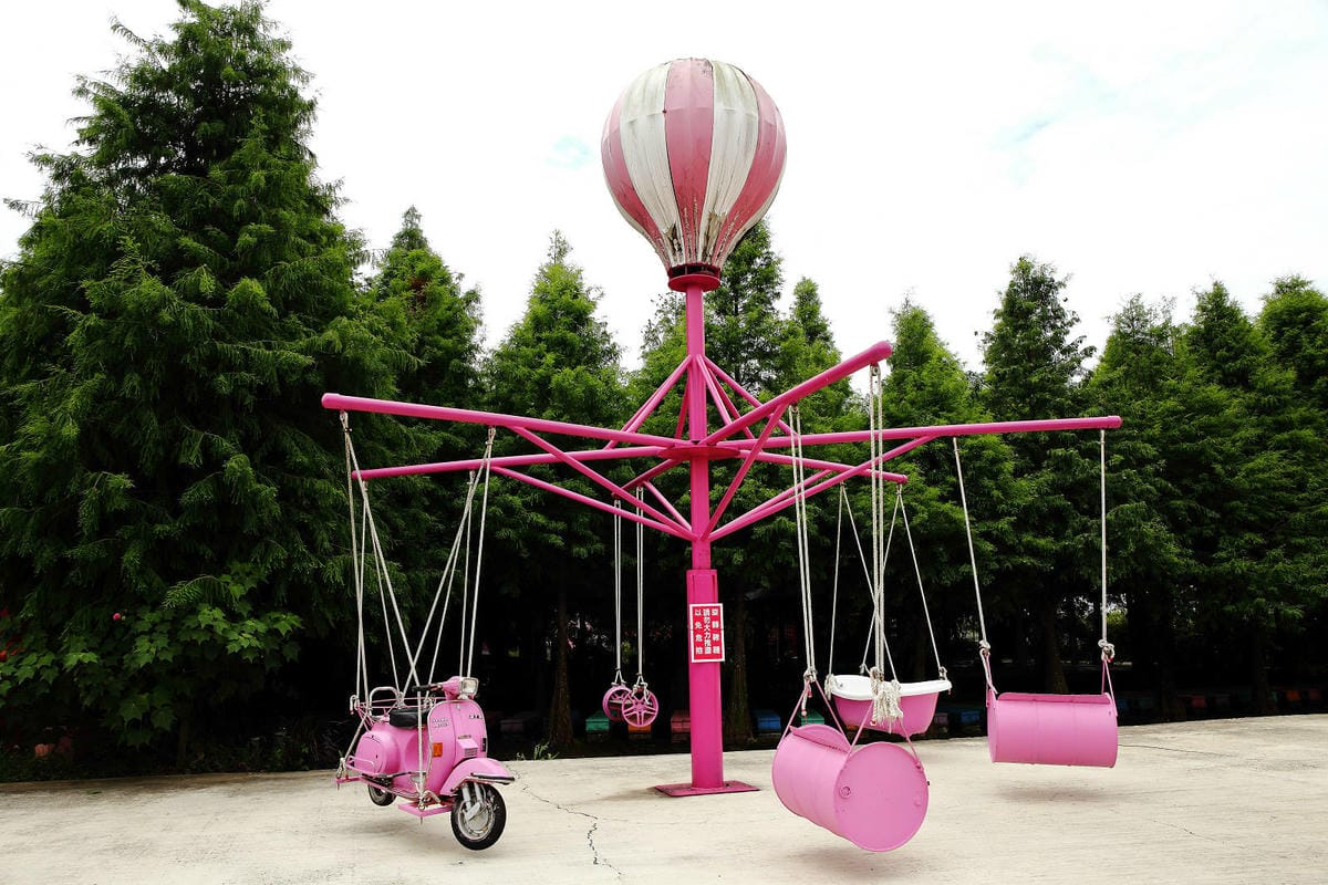 雲林古坑粉紅泡泡，雲林十大打卡聖地，雲林絕對不能錯過的景點，