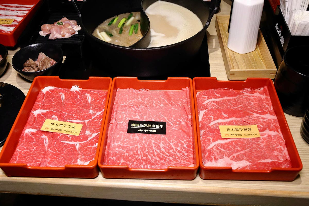 和牛涮日式鍋物放題,2024最新菜單,千元有找和牛吃到飽+鯛 和牛涮日式鍋物放題,2024最新菜單,千元有找和牛吃到飽+鯛