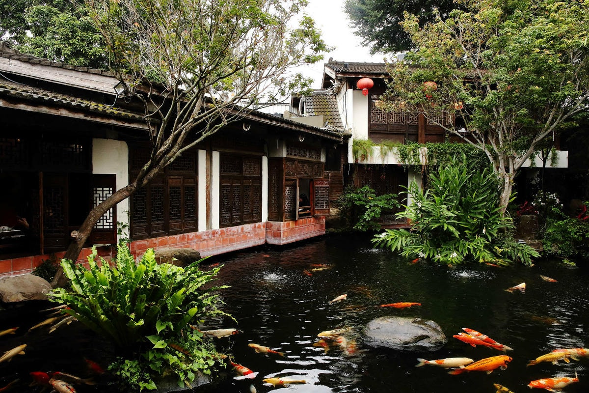 竹居茶樓,中國風庭園景觀餐廳,嘉義古色古香的茶餐廳,主打廣東 竹居茶樓,中國風庭園景觀餐廳,嘉義古色古香的茶餐廳,主打廣東