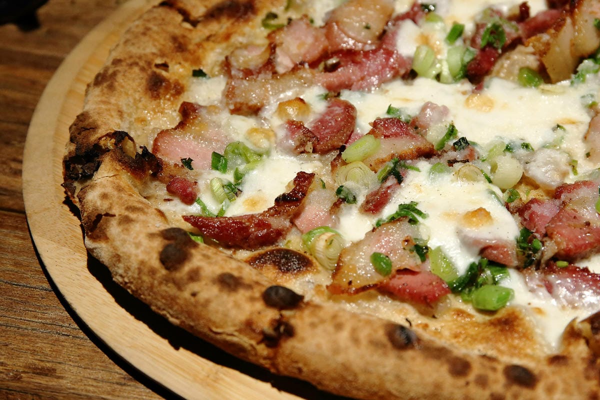 空ㄟ咖啡新竹店，湖口最新景觀餐廳，異國風百萬夜景、室外超大草