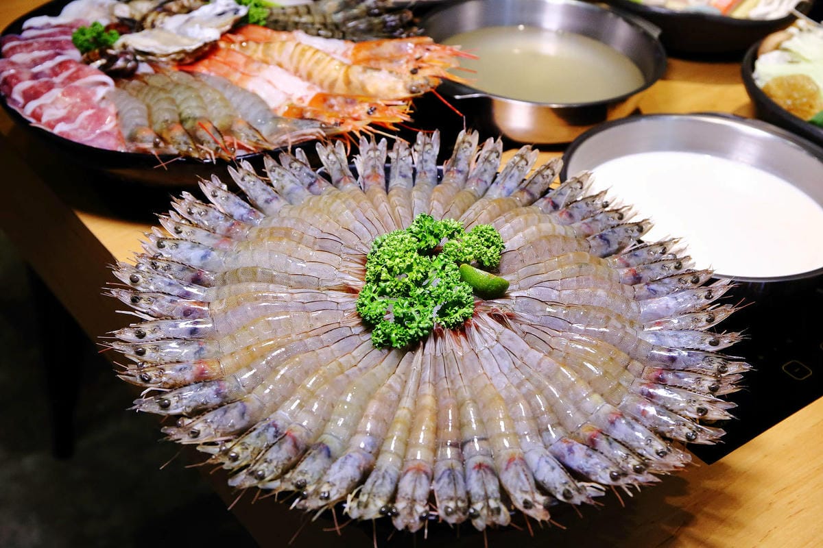 永和火鍋｜火鍋控必收藏！樂野鍋物，CP值超高的海陸雙人套餐超