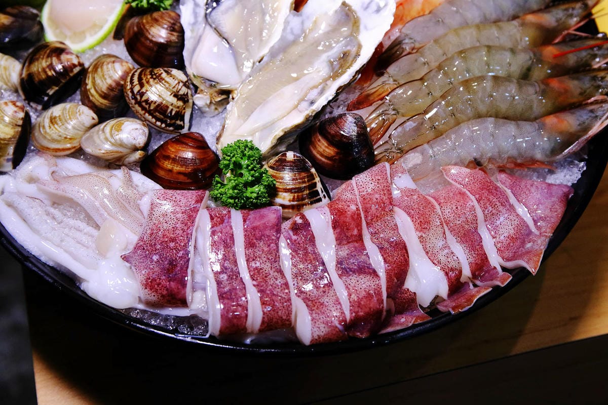 永和火鍋｜火鍋控必收藏！樂野鍋物，CP值超高的海陸雙人套餐超